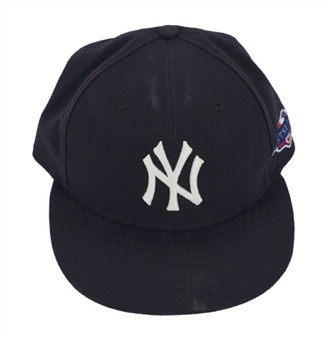 Derek Jeter New York Yankees 2012 Playoff Hat (MLB Authenticated) 